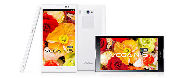Pantech начала продажи 5,9? смартфона Vega No. 6 за пределами Кореи