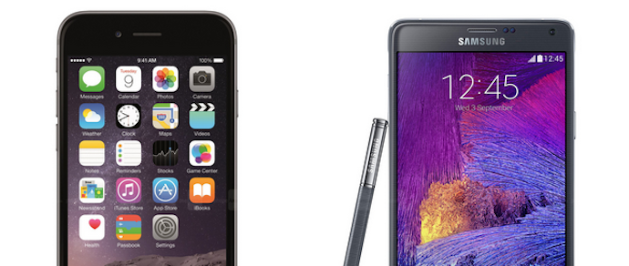 На родине Samsung новые iPhone продаются втрое лучше Galaxy Note 4