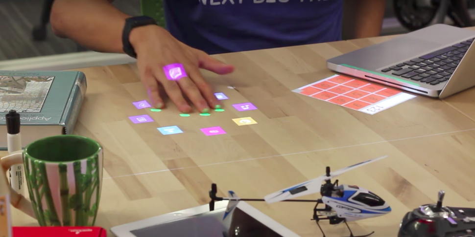 Видеофакт: ученые превратили стол в интерактивный Android-экран