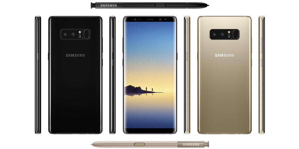 В сеть утекли фотографии Galaxy Note8 и его стилуса