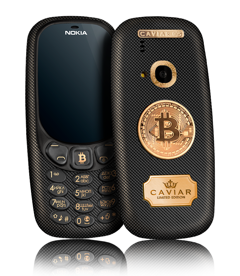 Caviar выпустил премиум-телефон Nokia 3310 за 0,5 биткоина