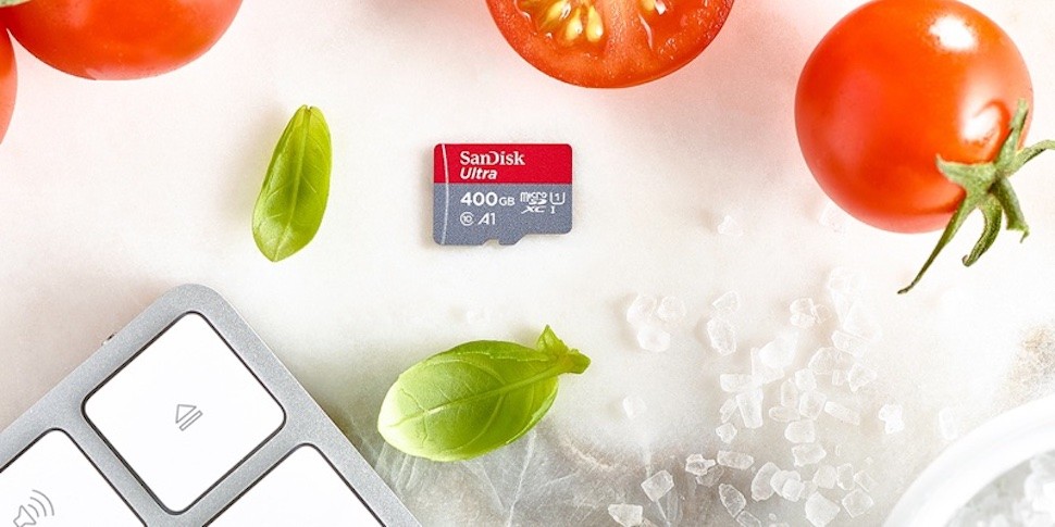 Карту памяти microSD на 400 ГБ оценили в $250