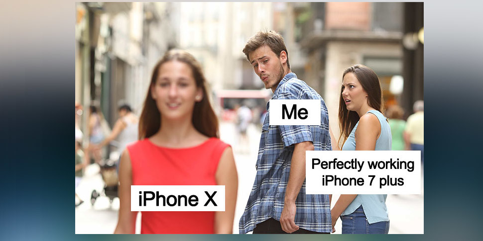 Интернет-пользователи с юмором отреагировали на анонс iPhone X